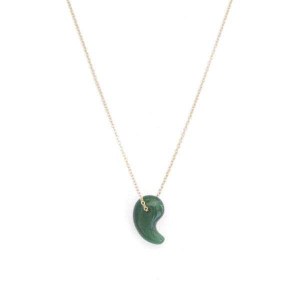 Magatama - Agate foncée