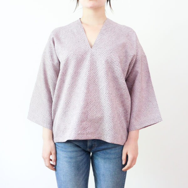 Fumi - Shibori violet – Image 2
