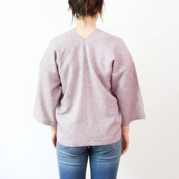 Fumi - Shibori violet – Image 3